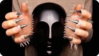 ASMR Head Tapping, Scratching & Massage with Silicone Spikes and Claws (No Talking)
