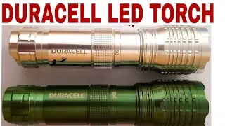DURACELL 350 TORCH FLASH LIGHT ZOOM ABLE USED AAA 4CELL AttockSharif