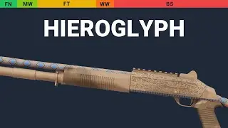 XM1014 Hieroglyph - Skin Float And Wear Preview