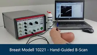 Breast Model 10221 - Part 2: Hand-Guided B-Scan