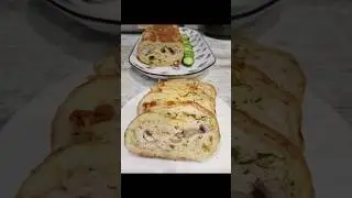 Рулет из кабачков с фаршем  #закуска #закуски #кабачкирецепты #кабачок #рулет #рулетизкабачка #еда