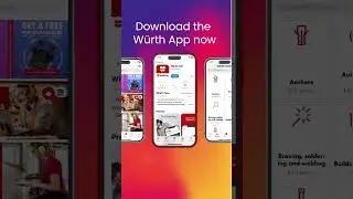 Enhance your online shopping experience with Würth mobile app.