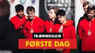Træningslejren er i gang: Kom med på første dag 🇹🇷