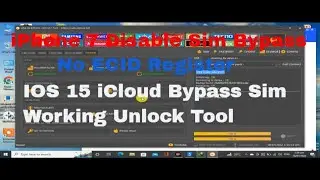 iCloud Bypass IOS 15 || iphone 7 disable unlock By SoftSolutions