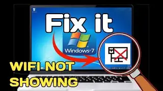 how to install wifi driver in windows 7 | 3Dp net | cross on wifi icon