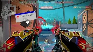 When you unbind your crouch button