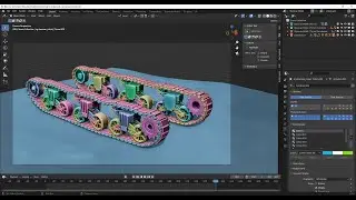 Blender Rigging ~ Sherman Tank (VVSS Suspension)