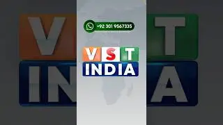 VST India News 3D Animated Logo Design 