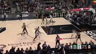 WEMBY OFF THE BACKBOARD OMG