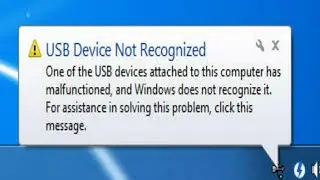 How to Fix USB Device Not Recognized in Windows 10 | Tamil