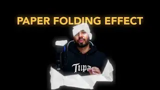 Paper Folding Effect - Tutorial Video