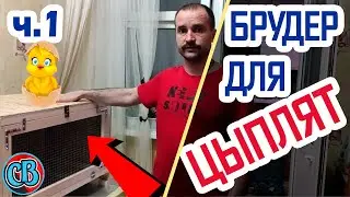 Как сделать БРУДЕР ДЛЯ ЦЫПЛЯТ в домашних условиях. (Часть-1)