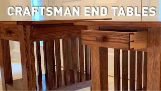 Craftsman Style End Tables