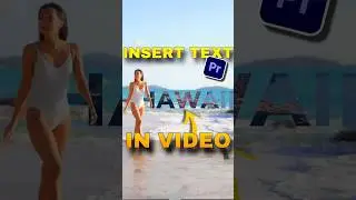 Insert Video in Text in Premiere pro  #editing #adobepremier #edit #premierepro #edits