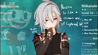 Wanna play as Cuphead in Genshin impact? I gotcha!