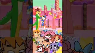 🌟 Who Taller? Digital Candy Circus Canyon Animation