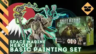 ЯПОНСКИЙ ЭКСКЛЮЗИВ! ОБЗОР SPACE MARINE HEROES 3: BASIC PAINTING SET | Warhammer 40000 Death Guard