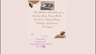 Discover the Spiritual Wisdom of Ducks: Lessons on Adaptability, Family Bonding, and Inner Growth