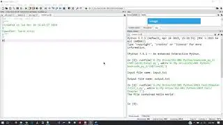 Programming in Python - Chapter 7 Exercises - Fall 2019