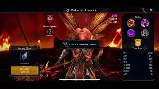 Raid Shadow Legends: Look who I pulled tonight Vildrax