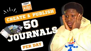Create Journal to Sell on Amazon KDP For FREE || Step By Step Tutorial