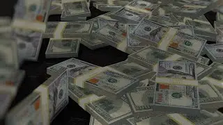 Money Falling Animation - Motion Graphics
