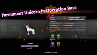 HOW TO MAKE UNICORN PARMANENT IN OPRETION BASE LAST ISLAND RULES SURVIVAL