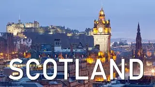 FLYING OVER SCOTLAND - Relaxing Music & Amazing Beautiful Nature Scenery For Stress Relief