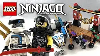 LEGO Ninjago Zane's Ninja Boat Pursuit review! 2018 set 10755!