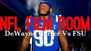 NFL Draft: DeWayne Carter Vs FSU: All Pass Rushes