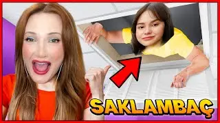EVDE ÇILGIN SAKLAMBAÇ OYNUYORUZ 😂 KÜBRA NİSA