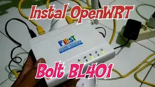 Instal Openwrt Di BL401