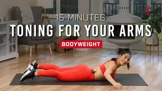 15 Minute Arm Toning Workout - No Equipment
