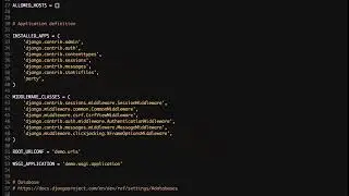 Django Basics - Project Structure