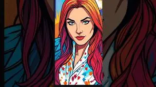 Comic Book Style AI #trendingshorts