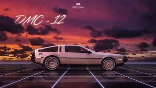 DMC-12 - Delorean Retrowave Artwork