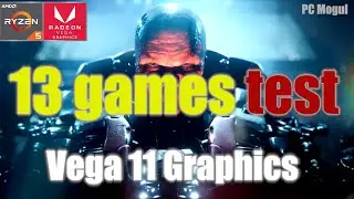Ryzen 5 3400g Vega 11 graphics put to the test in 2020. 13 games tested.
