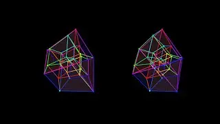 Exploring the 5D Penteract in Stereoscopic Visualization | Rotating Through Hyperspace
