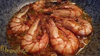 Garlic Butter Shrimp (Pinoy Style) with 7-Up (HD)