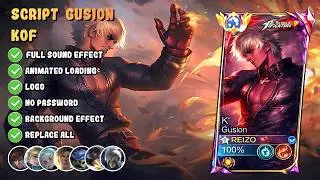 NEW PATCH!!! SCRIPT GUSION KING OF FIGHTER KOF FULL EFFECT + VOICE + LOGO || NO PASSWORD