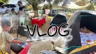 ARALIKLI ORUCA BAŞLADIM | ÇEKİRDEK AİLE OLARAK İLK KAMP #kamp #aralıklıoruç #vlog