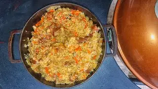 Плов на гриле