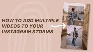 HOW TO ADD MULTIPLE VIDEOS TO YOUR IG STORY (using only the IG app!?) iOS + Android