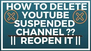 How to delete Suspended Channel || Re-open ?| Without new Email ? || Technical Jeetu
