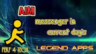 AIM messenger in current day's