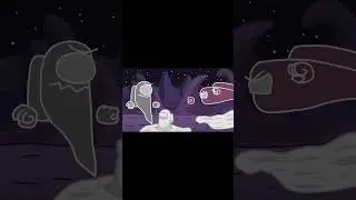 among us animation - ghosts (my old animation) #amongus #Amogus #polus #undertale #animation #shorts