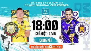 🔴Trực tiếp bóng đá: Đông Á Thanh Hoá - Hà Nội FC | Chung kết Cúp Quốc Gia Casper 2023/24