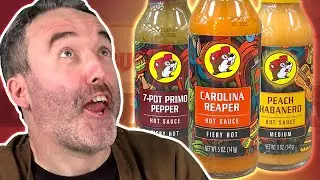 Irish People Try Buc-ee's Hot Sauces