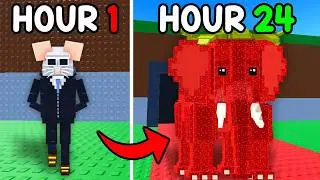 I Spent 24 Hours In Steal a Brainrot