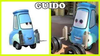 Cars characters in real life @noogee